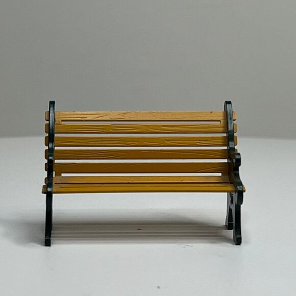 Dept 56 Wrought Iron Park Bench Christmas Village Accessory 1993 (no box) - Picture 3 of 5